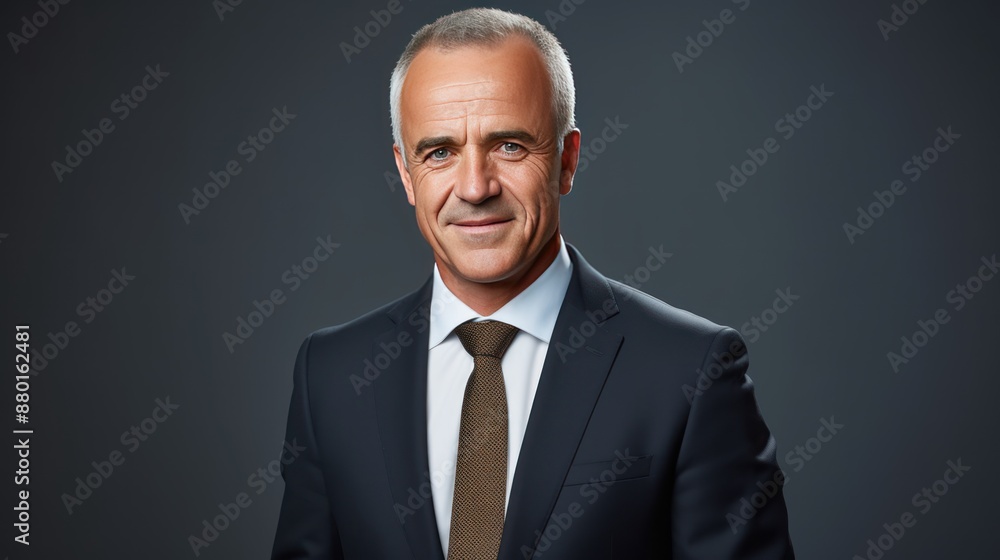 Portrait of smiling man, neutral background, Portrait of smiling man, neutral background,