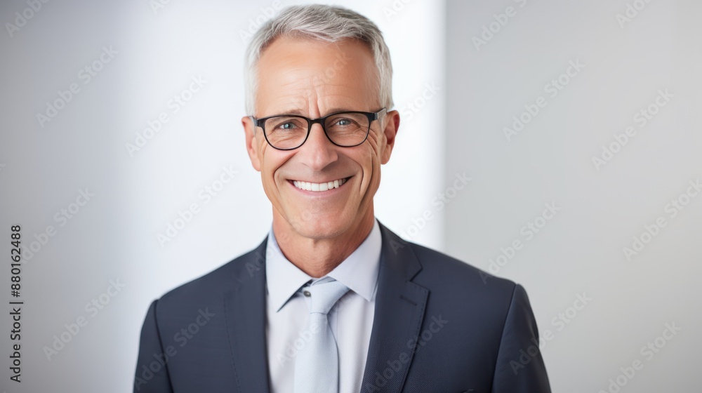 Portrait of smiling man, neutral background, Portrait of smiling man, neutral background,