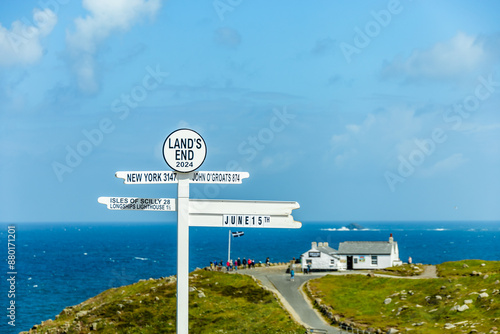 Erkundungstour zum westlichste Punkt Englands dem Lands End bei Penzance - Cornwall - Vereinigtes Königreich photo