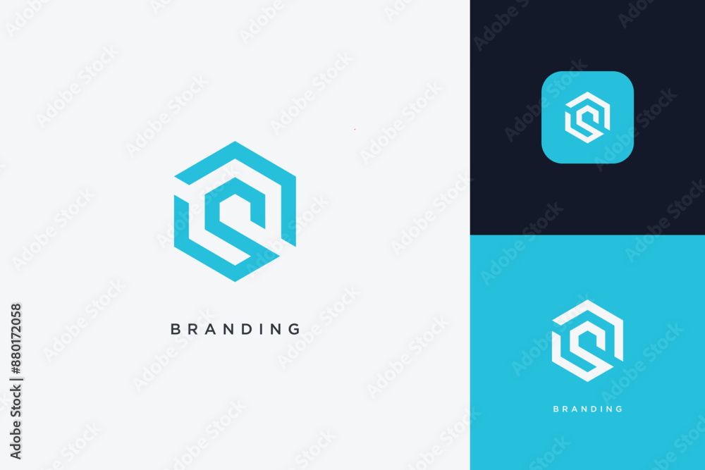 Hexagon Digital Multimedia Brand Logo Hexagon Digital Multimedia Brand Logo