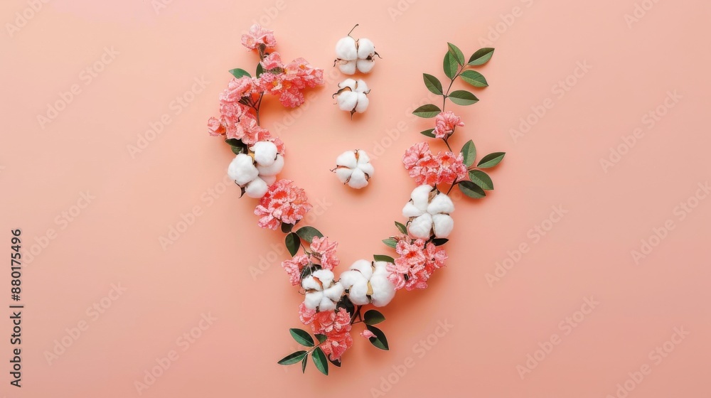 Floral and Cotton Art