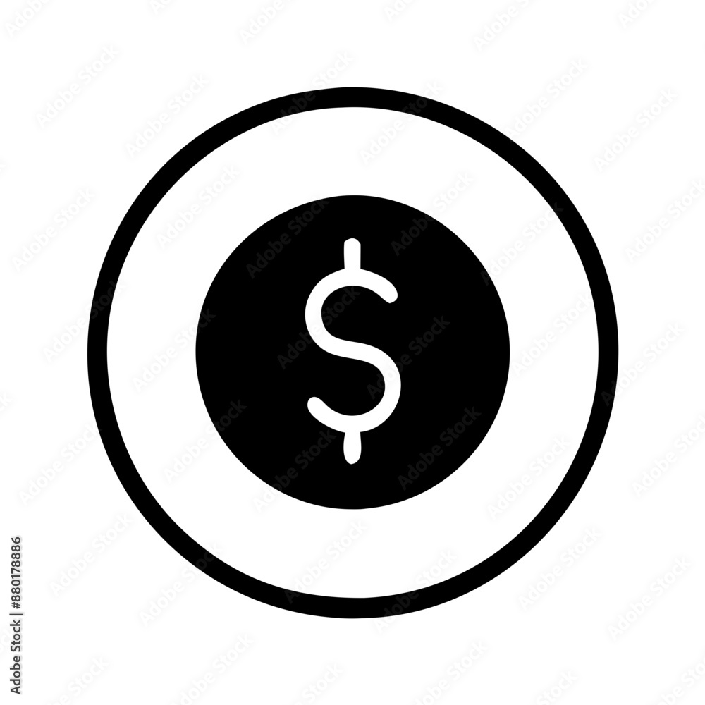 dollar sign icon dollar sign icon