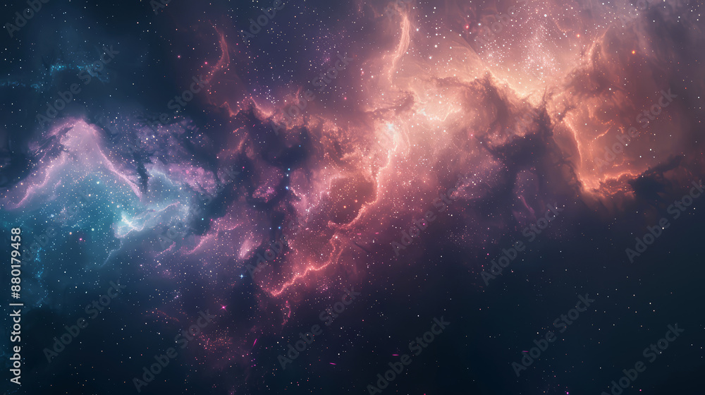 Fototapeta premium Galaxy background