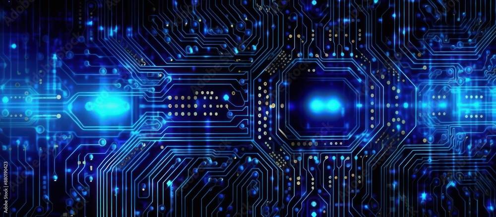 Abstract Digital Circuitry Abstract Digital Circuitry