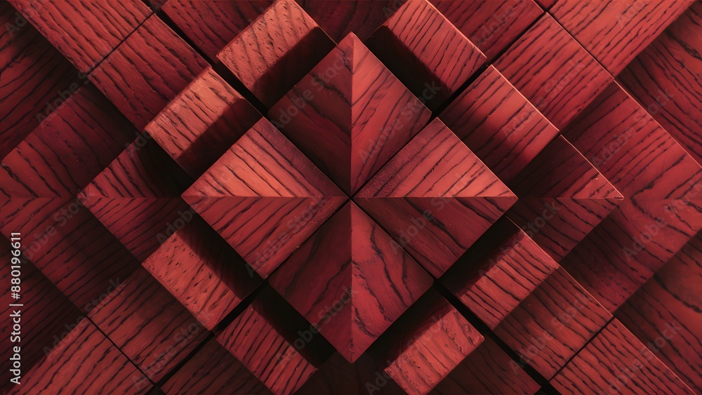 Abstract Red Wood Pattern. Abstract Red Wood Pattern.