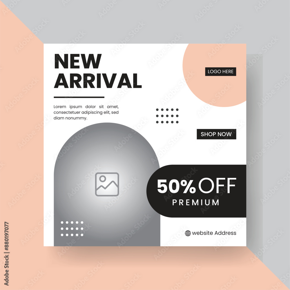 Fashion Sale Social Media Post Template. Fully Editable Instagram and Facebook Square Post Frame Puzzle Organic Sale Poster. Fresh Brown and Black Element Shape Vector Background. Fashion Sale Social Media Post Template. Fully Editable Instagram and Facebook Square Post Frame Puzzle Organic Sale Poster. Fresh Brown and Black Element Shape Vector Background.