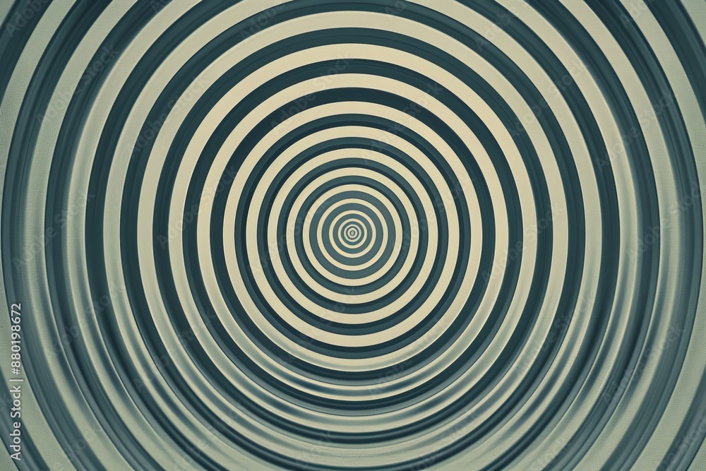 Obraz premium Abstract Circular Pattern with a Vintage Feel