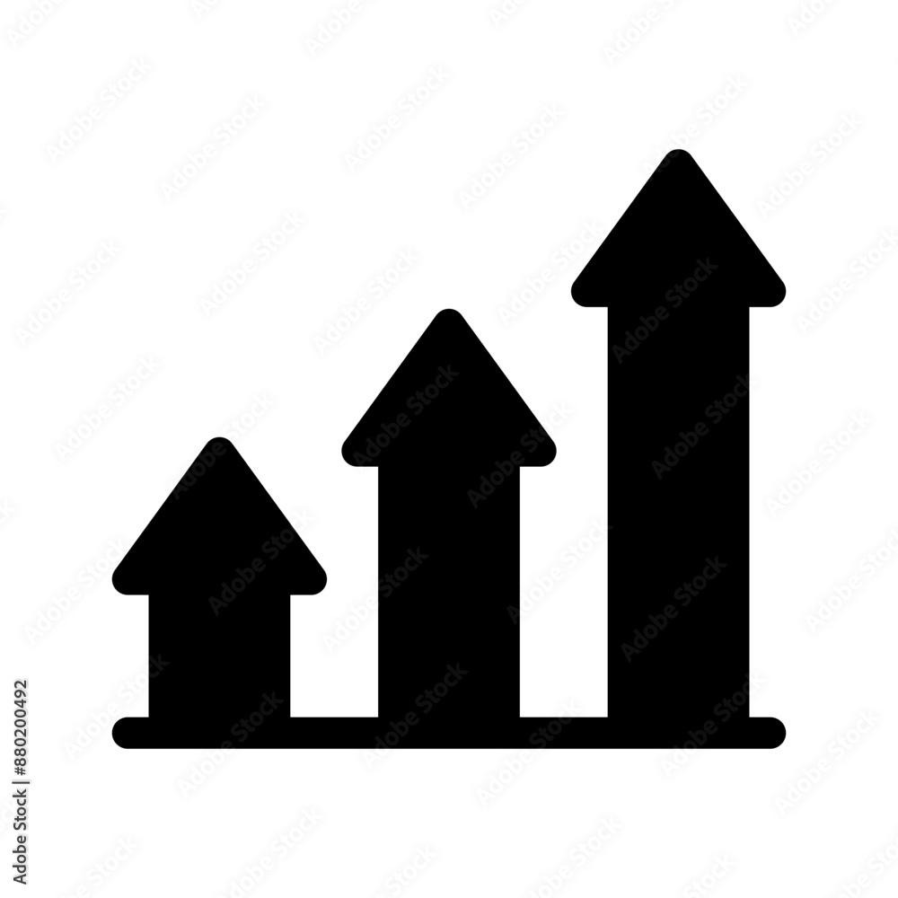 Increase Icon Vector Symbol Design Illustration Increase Icon Vector Symbol Design Illustration