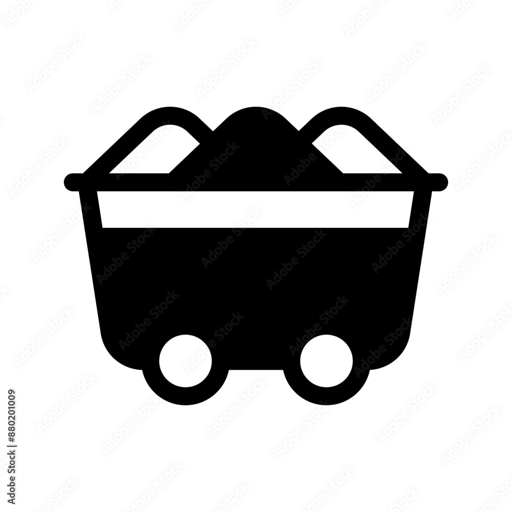 Coal Icon Vector Symbol Design Illustration Coal Icon Vector Symbol Design Illustration