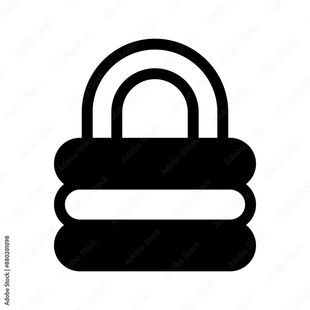 Padlock Icon Vector Symbol Design Illustration Padlock Icon Vector Symbol Design Illustration