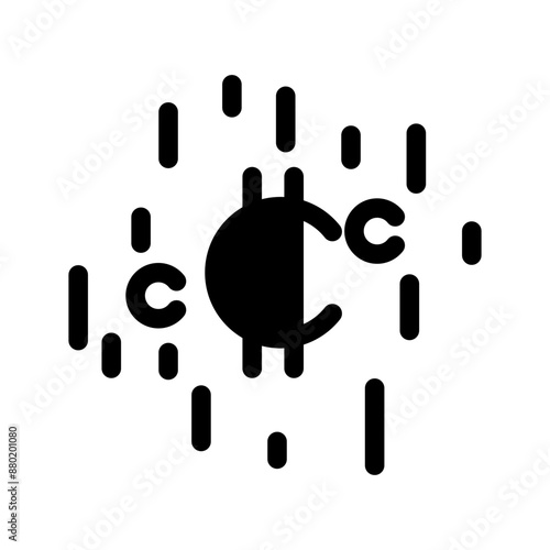 Crypto Icon Vector Symbol Design Illustration