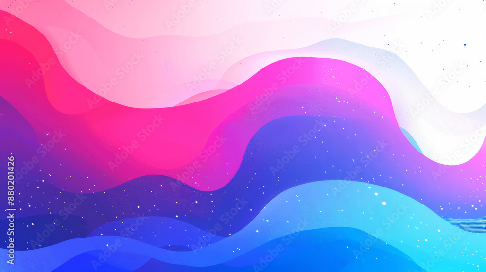 flat design with white background and blue gradient waves flat design with white background and blue gradient waves