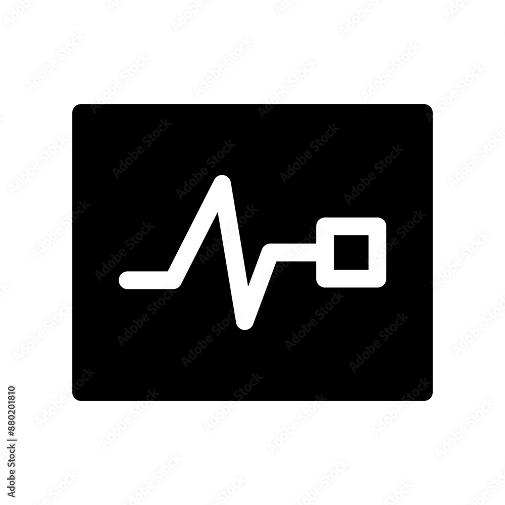Cardiogram Icon Vector Symbol Design Illustration Cardiogram Icon Vector Symbol Design Illustration