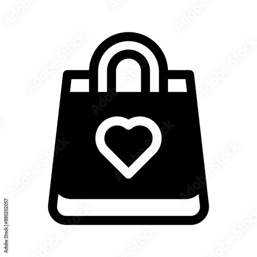 Shopping Bag Icon Vector Symbol Design Illustration