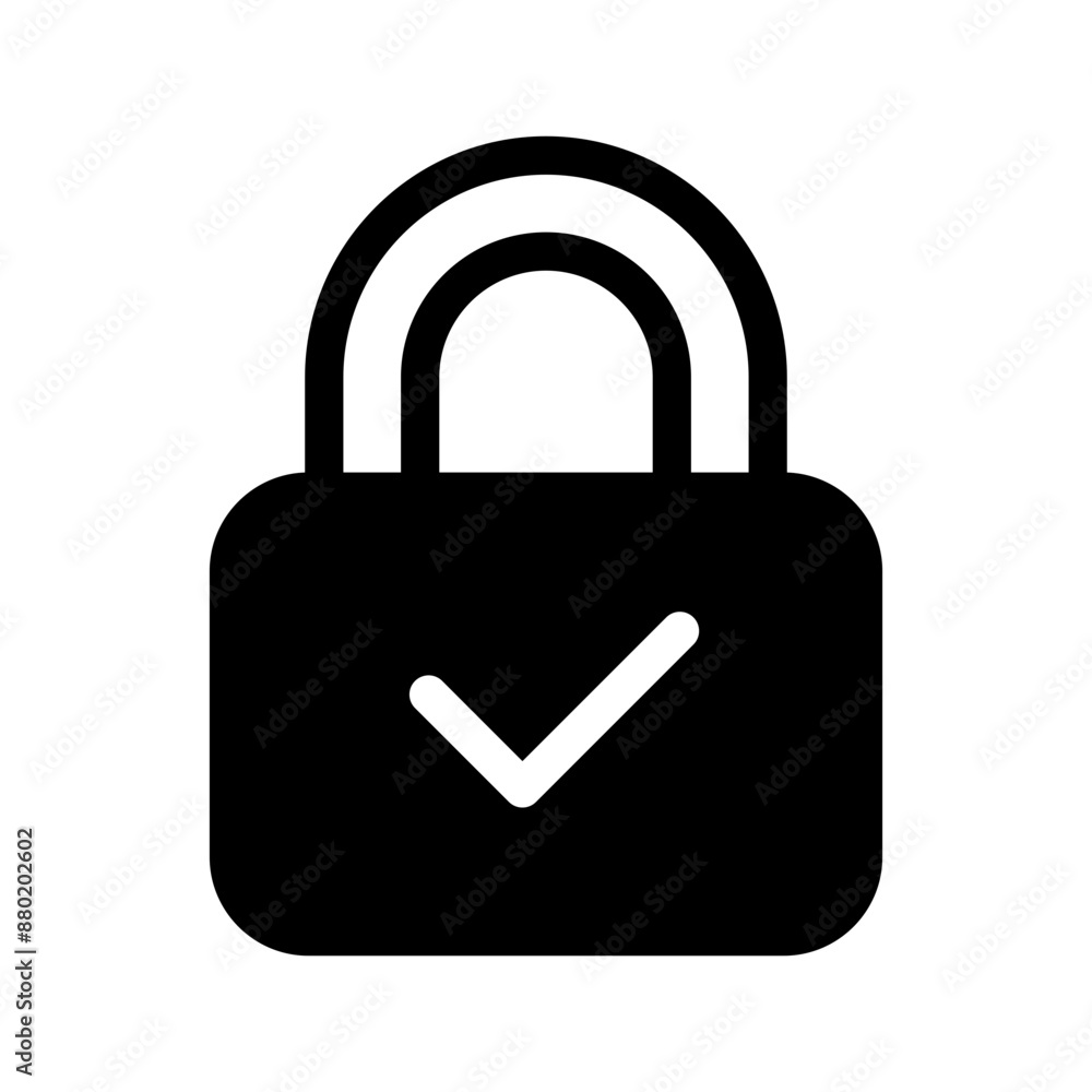 Padlock Icon Vector Symbol Design Illustration Padlock Icon Vector Symbol Design Illustration