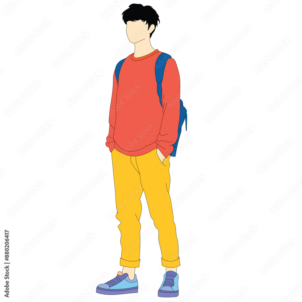school boy vector art school boy vector art