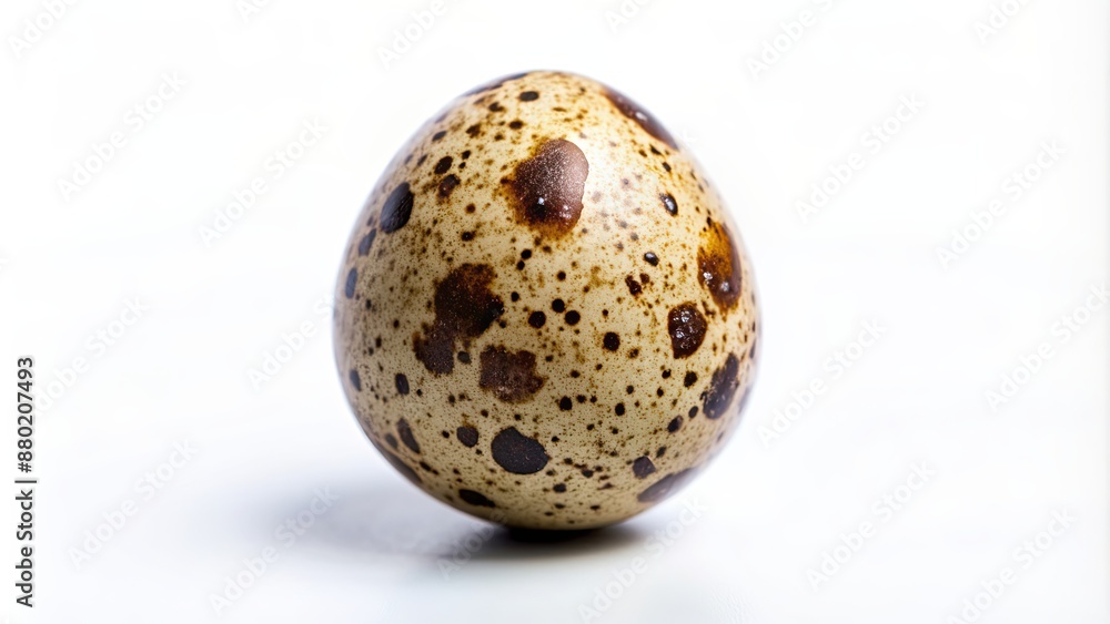 Small quail egg on white background, quail egg, small, mini, tiny, delicate, fragile, white background, organic, farm, poultry Small quail egg on white background, quail egg, small, mini, tiny, delicate, fragile, white background, organic, farm, poultry