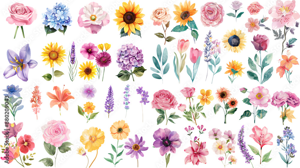 Vibrant Floral Collection Vibrant Floral Collection