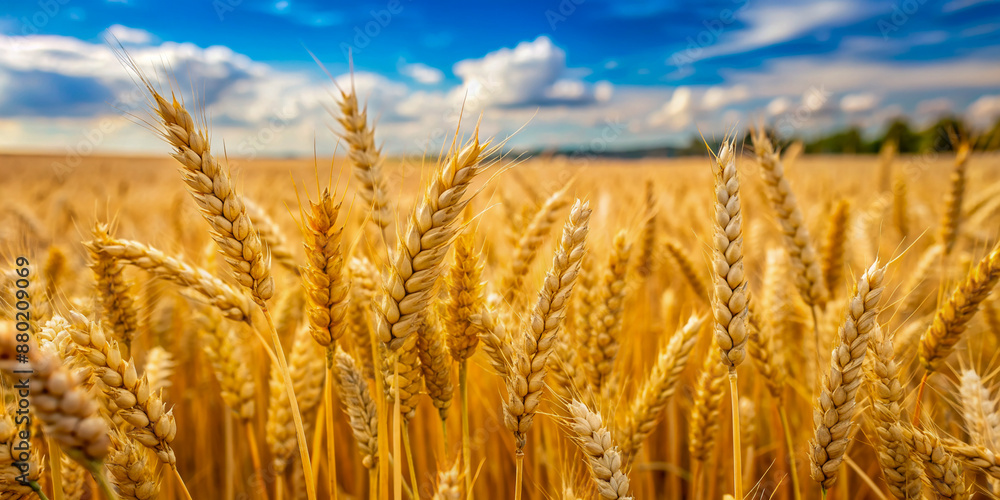 Fototapeta premium Golden Wheat Field.
