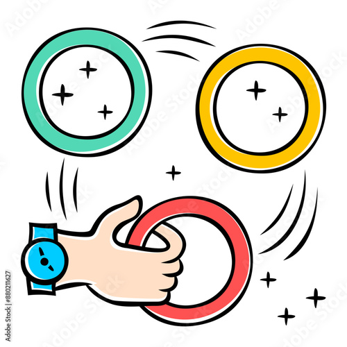Juggling rings