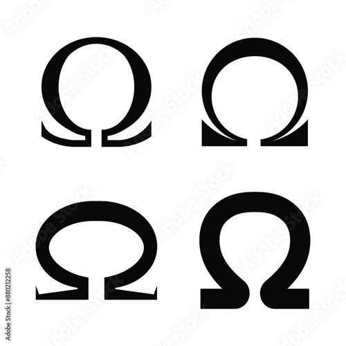 omega symbol icon
