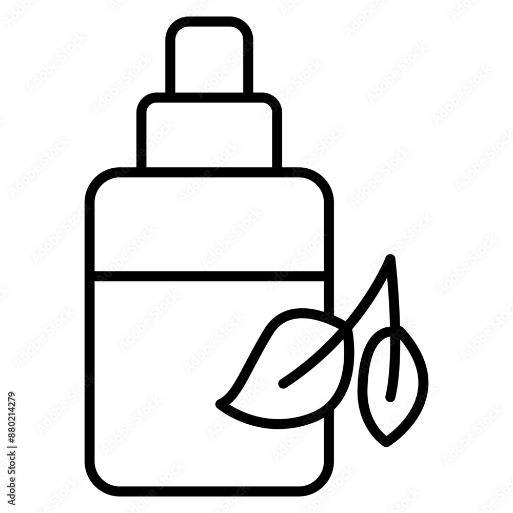 Fototapeta premium essential oils icon