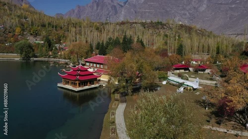 Lower Kachura Lake, also known as Shangrila Lake, is a lake located near the city of Skardu in Gilgit-Baltistan, Pakistan photo