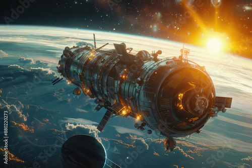 Space travelers on a mission to save Earth