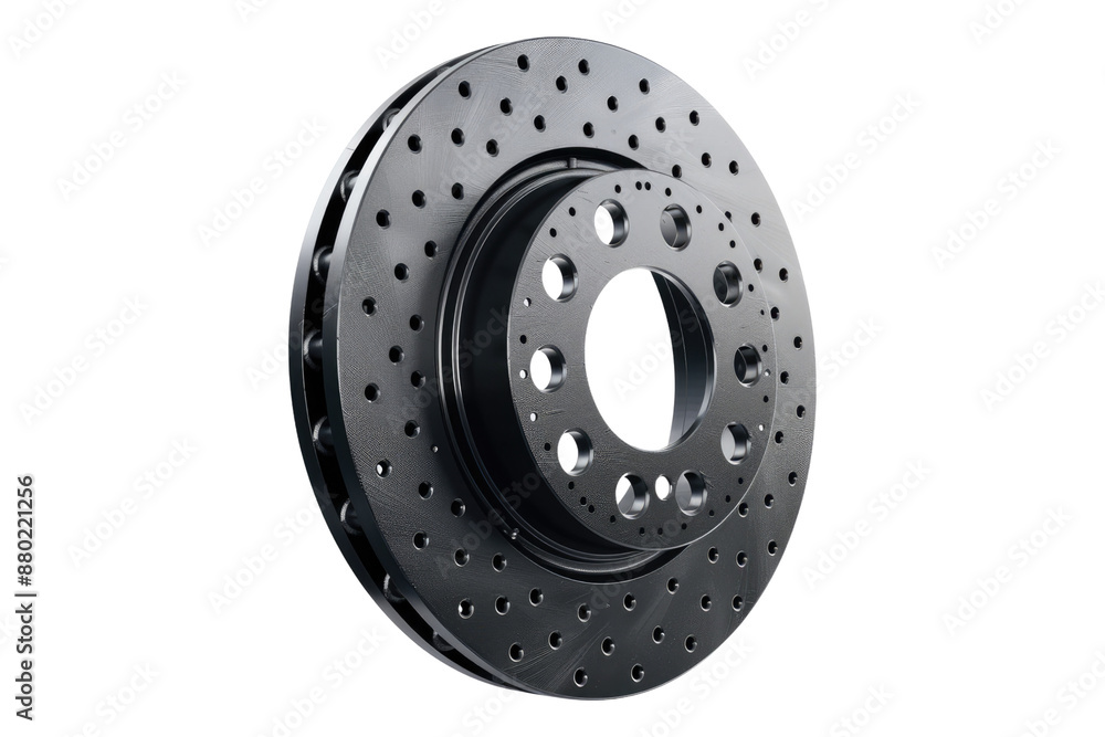 authentic brake rotor isolated on transparent background authentic brake rotor isolated on transparent background