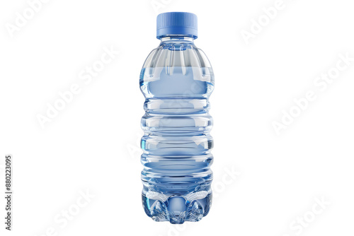 Children water bottle isolated on transparent background photo