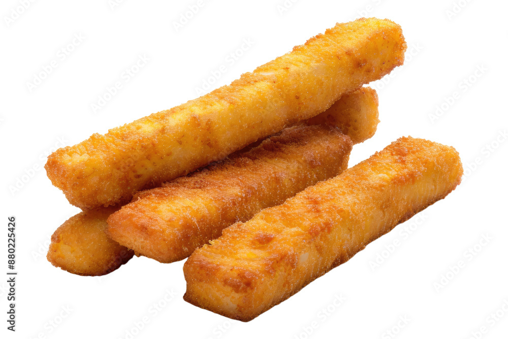 Fish stick isolated on transparent background Fish stick isolated on transparent background