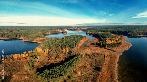 Fototapeta Naklejka Na Ścianę i Meble -  Mazury kraina tysiąca jezior.