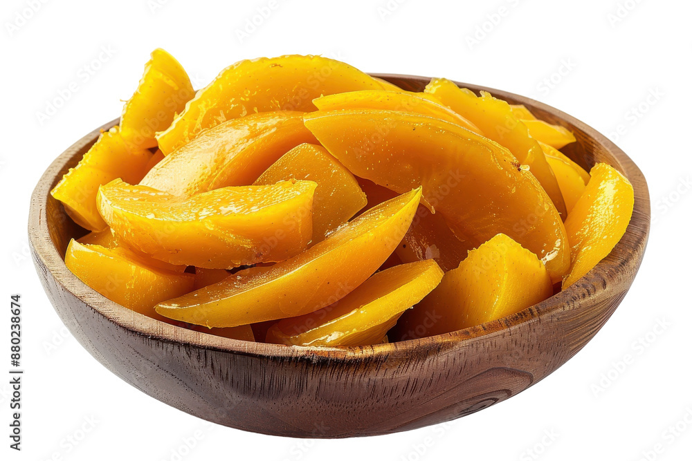 Delicious Mango Pickles Isolated On Transparent Background Delicious Mango Pickles Isolated On Transparent Background