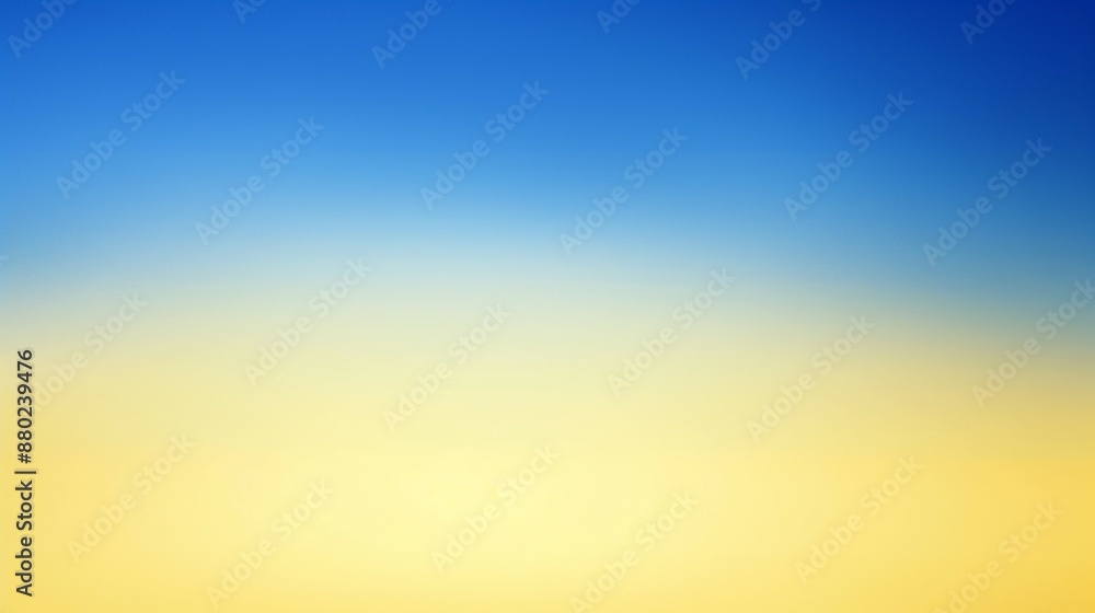 Naklejka premium Light blue yellow gradient design banner background