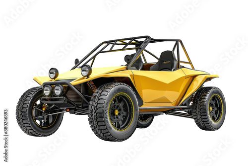 Adventurous Dune Buggy Isolated On Transparent Background photo