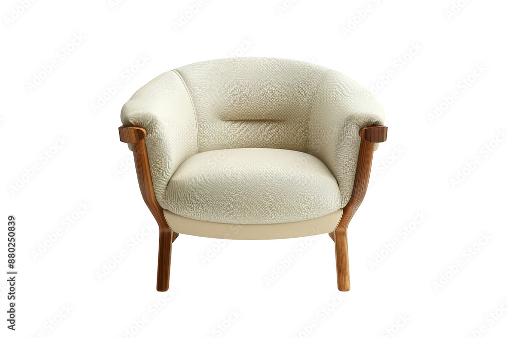 Sleek Minimalist Seating Isolated On Transparent Background Sleek Minimalist Seating Isolated On Transparent Background