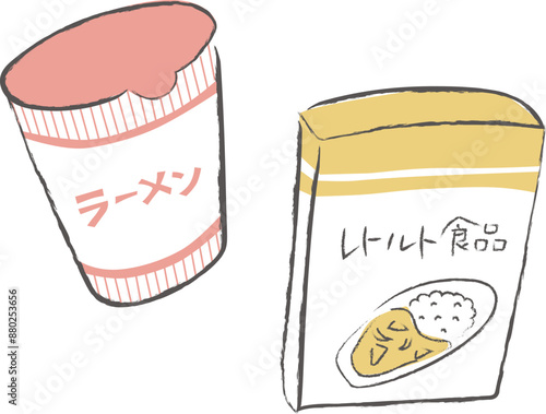 インスタント食品　レトルト食品