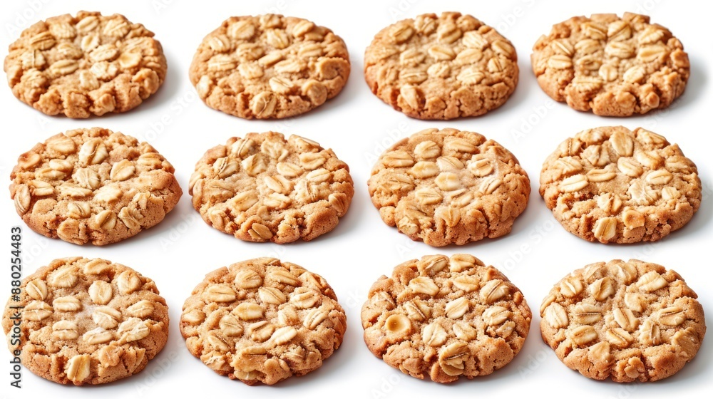 Twelve Delicious Oatmeal Cookies Twelve Delicious Oatmeal Cookies
