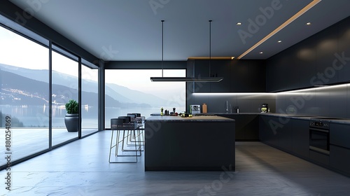 interior of modern office