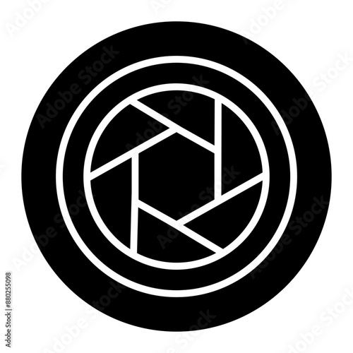 Vector Icon for Shoot, shutter, camera, snapshot, exposure