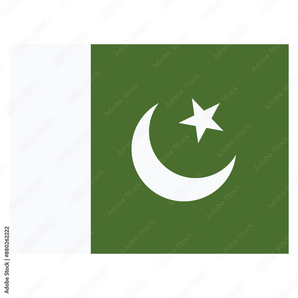 Vector Icon for Pakistan, country, national, flag, world flag Vector Icon for Pakistan, country, national, flag, world flag