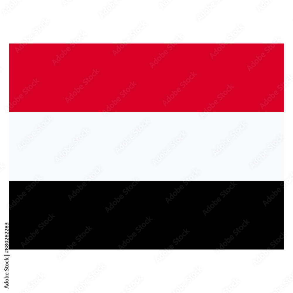 Vector Icon for Yeman, country, national, flag, world flag Vector Icon for Yeman, country, national, flag, world flag