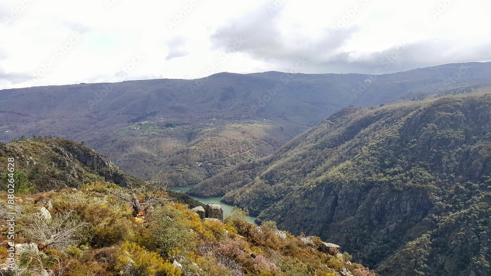 Fototapeta premium Ribeira Sacra en Galicia 