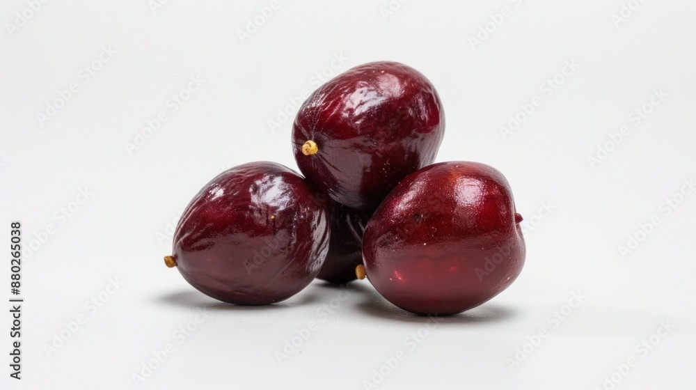 Obraz premium Jujube fruit on white background ,