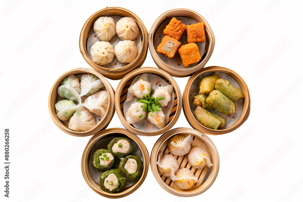 a bunch of food in a wooden container a bunch of food in a wooden container
