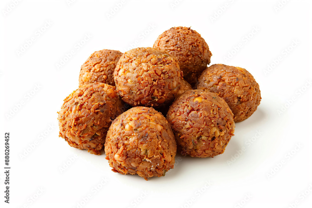 a pile of meatballs on a white surface a pile of meatballs on a white surface