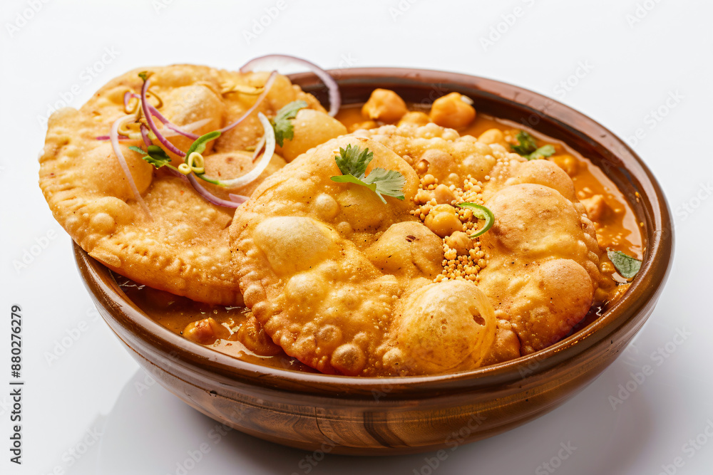 a bowl of food with some bread and onions a bowl of food with some bread and onions