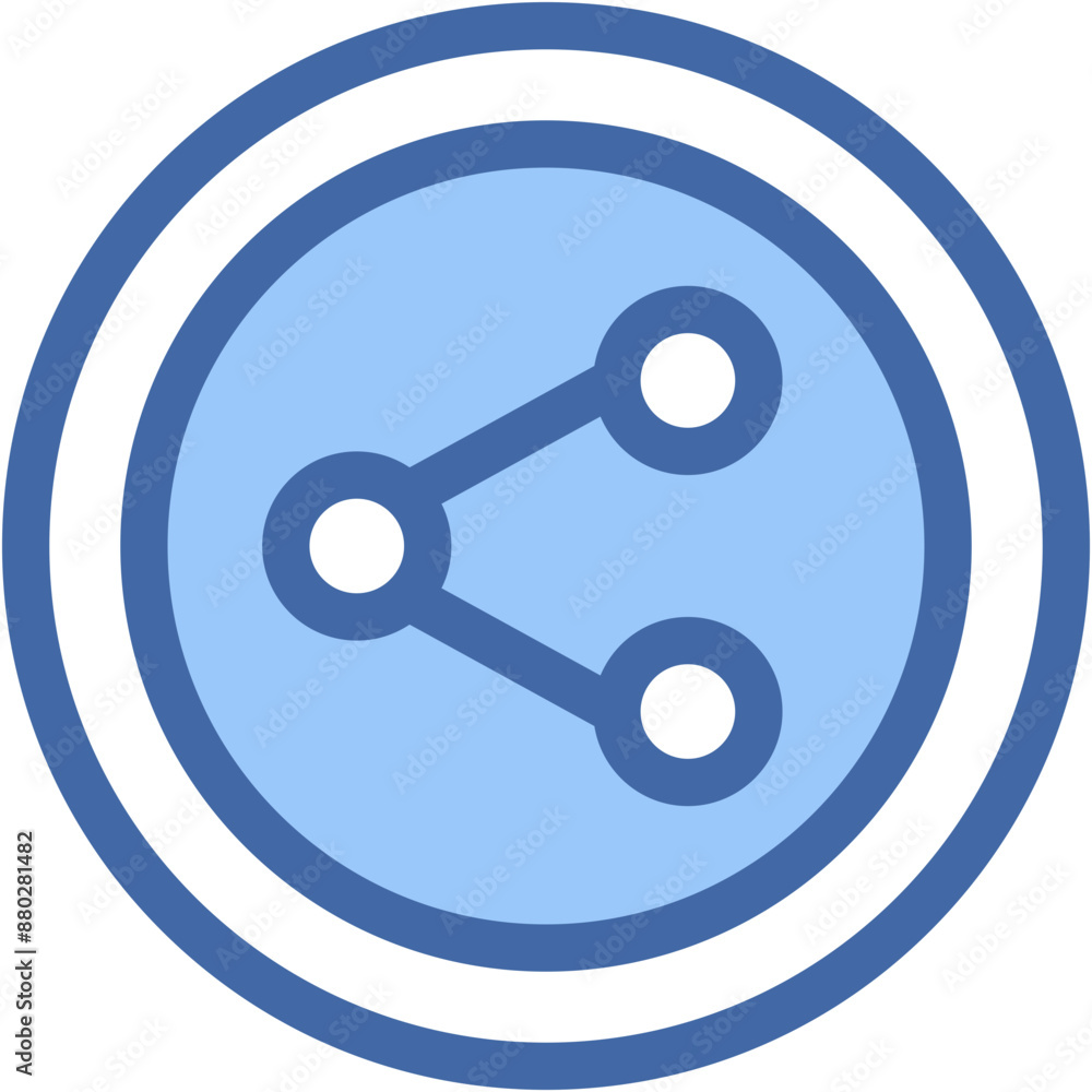 Vector Icon Marketing, network, seo, share, social Vector Icon Marketing, network, seo, share, social