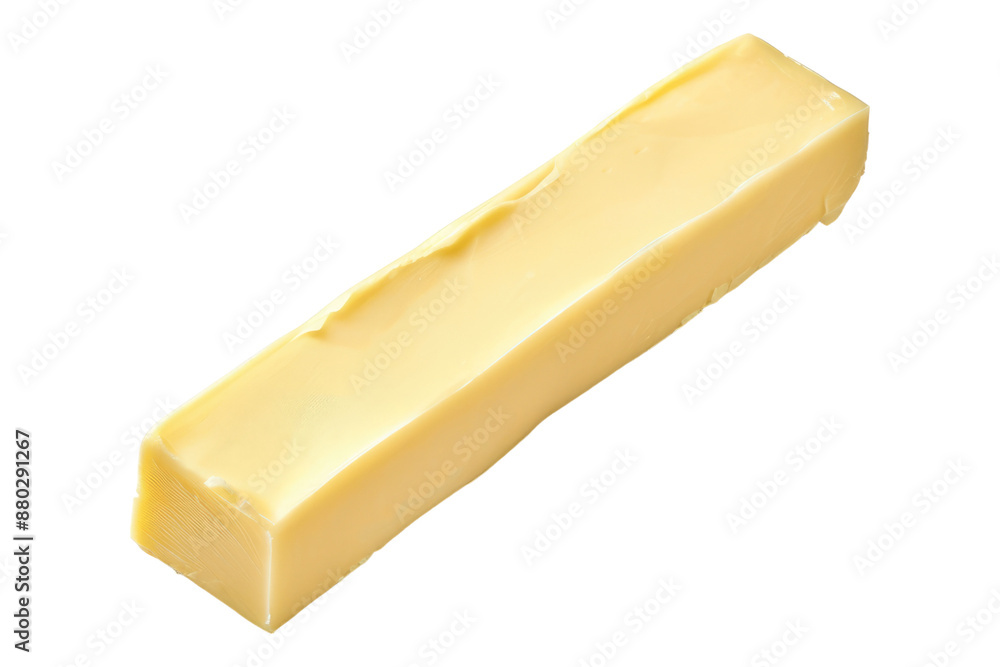 Butter stick isolated on transparent background Butter stick isolated on transparent background
