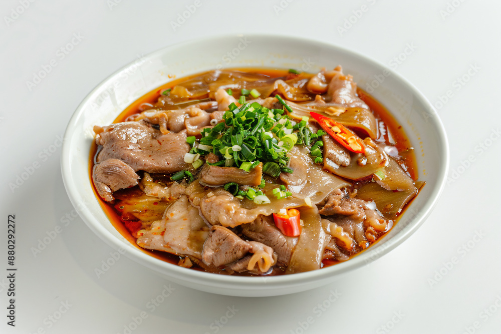 a bowl of food with meat and vegetables a bowl of food with meat and vegetables
